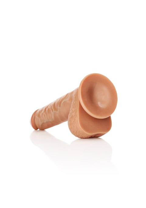 Straight Realistic Dildo Balls Suction Cup - 10""""/ 25,5 cm Straight Realistic Dildo Balls Suction Cup - 10""""/ 25,5 cm