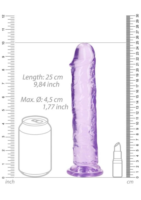 Straight Realistic Dildo with Suction Cup - 9'' / 23 Straight Realistic Dildo with Suction Cup - 9'' / 23