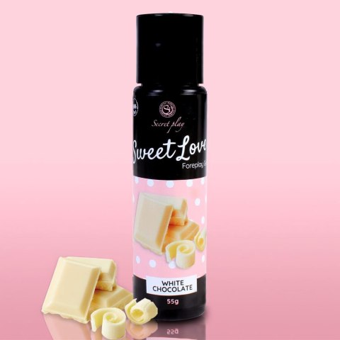 Secret Play - Żel smakowy - WHITE CHOCOLATE GEL - 60 ML Secret Play - Żel smakowy - WHITE CHOCOLATE GEL - 60 ML