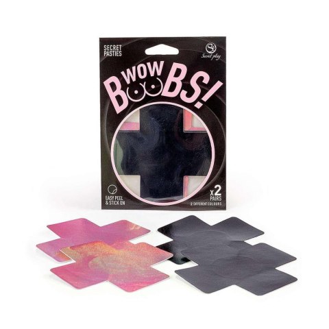 Secret Play - Nasutniki - WOW BOOBS! CROSS NIPPLE PASTIES Secret Play - Nasutniki - WOW BOOBS! CROSS NIPPLE PASTIES