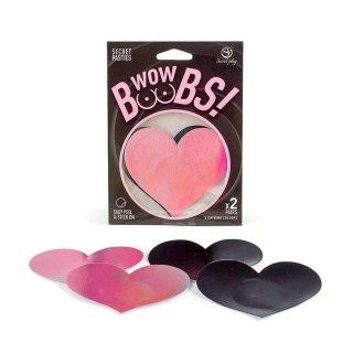 Secret Play - Nasutniki - WOW BOOBS! HEART NIPPLE PASTIES