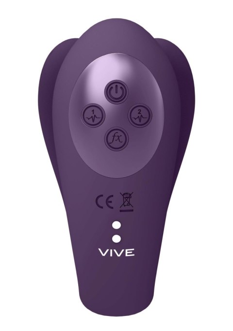 Yoko - Triple Action Vibrator Dual Prongs with Clitoral Pulse Wave Yoko - Triple Action Vibrator Dual Prongs with Clitoral Pulse Wave