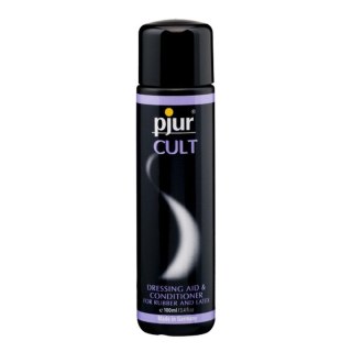 Pjur - Lubrykant na bazie silikonu - pjur Cult 100 ml - dressing aid&conditioner