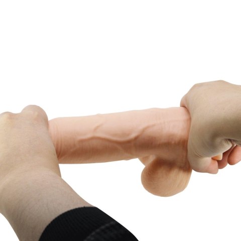 BAILE - Sliding Skin 8,5'' Flesh Suction base Bendable TPR BAILE - Sliding Skin 8,5'' Flesh Suction base Bendable TPR