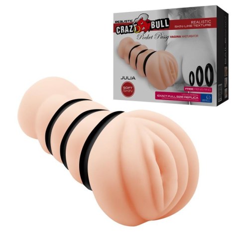 CRAZY BULL - JULIA, Pocket Pussy VAGINA CRAZY BULL - JULIA, Pocket Pussy VAGINA