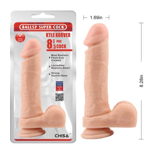 Kyle Korver 8.5" Dildo Flesh Kyle Korver 8.5" Dildo Flesh
