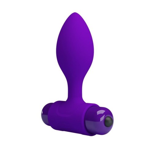 PRETTY LOVE - Vibra Butt Plug Purple