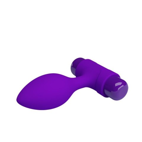 PRETTY LOVE - Vibra Butt Plug Purple