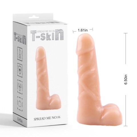 T-Skin Dildo Flesh Spread Me No.06 T-Skin Dildo Flesh Spread Me No.06