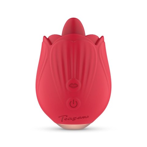 Teazers Rose Vibrator - Licking and Vibrating Teazers Rose Vibrator - Licking and Vibrating