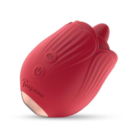 Teazers Rose Vibrator - Licking and Vibrating Teazers Rose Vibrator - Licking and Vibrating