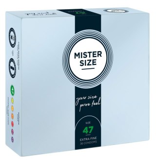 Prezerwatywy - Mister Size 47mm 36 szt
