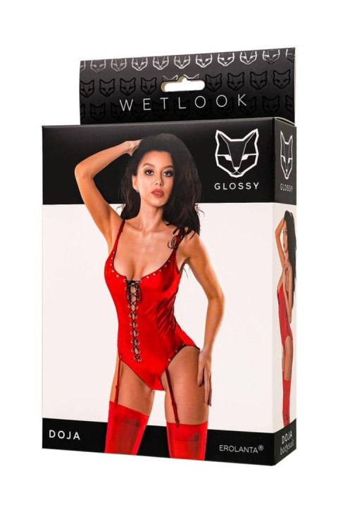 Glossy - Wetlook body Doja - red L
