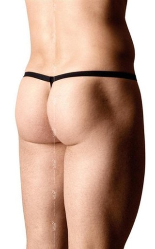 Softline - Stringi - Mens Thong 4527 - black OneSize
