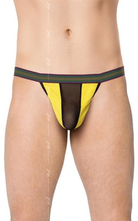 Softline - Stringi - Mens Thong 4529 - yellow OneSize