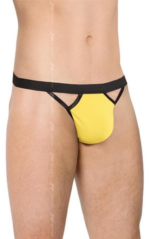 Softline - Stringi - Mens Thong 4530 - yellow OneSize Softline - Stringi - Mens Thong 4530 - yellow OneSize