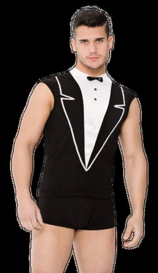 Softline - Komplet - Shirt and Softline - Bokserki - Shorts  4604 - black M/L