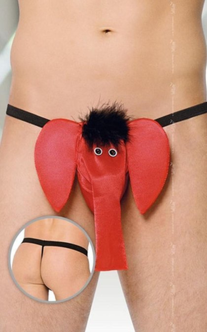 Softline - Stringi - Thong 4416 - red S/L