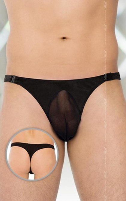 Softline - Stringi - Thongs 4502 - black XL