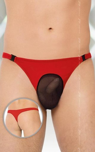 Softline - Stringi - Thongs 4502 - red XL