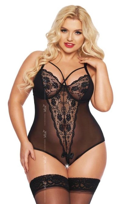 Softline - Body Amanda - black XL