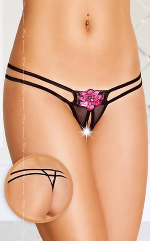 Softline - Stringi - G-String 2413 - black S/L