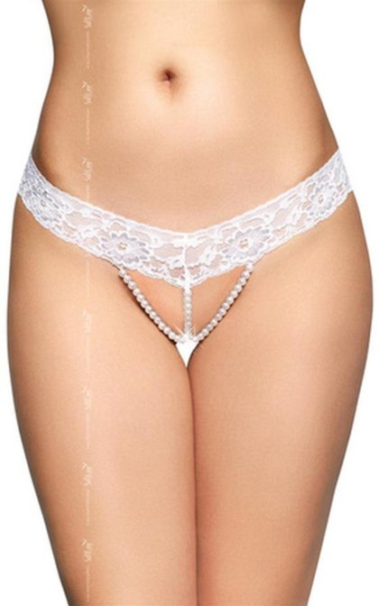Softline - Stringi - G-String 2491 - white M/L