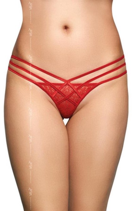 Softline - Stringi - G-String 2492 - red M/L