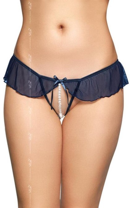 Softline - Stringi - G-String 2501 - blue M/L