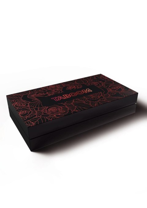 Kajdanki na kostki - Róża - Wild Roses Ankle Cuffs Black Kajdanki na kostki - Róża - Wild Roses Ankle Cuffs Black